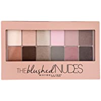 Los mejores  - Maybelline New York EyeStudio- Paleta de Sombras de Ojos- 12 Colores- 01 Blushed Nudes